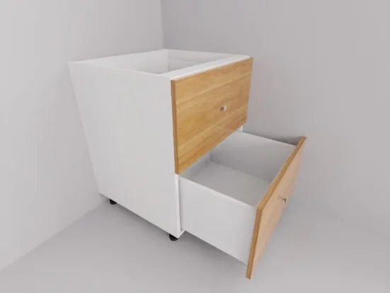 Drawer Unit — 2 Drawers, Soft Close