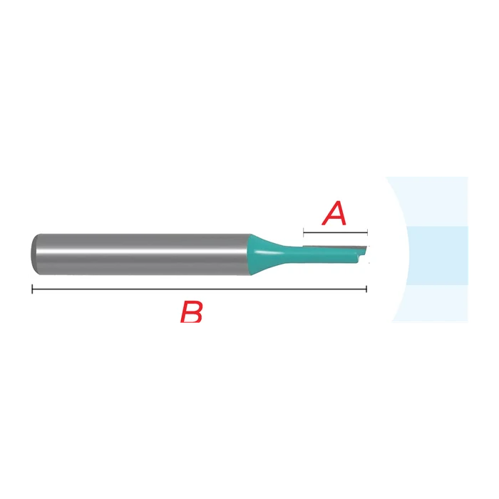 DCA Straight Router Bit