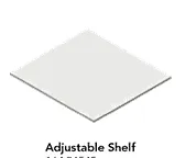 Wardrobe Adjustable Shelf
