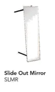 Slide-Out Mirror